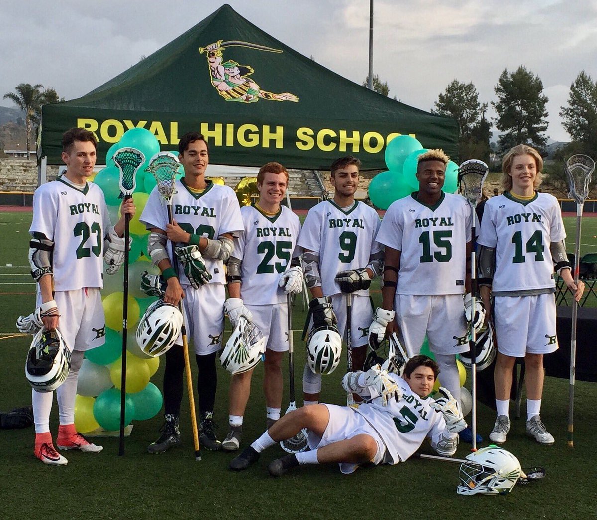 RHS_LAX's tweet photo. And just like that, the season is over. Highlander's win the last game 14-8 over viewpoint, and celebrate their Seniors. https://t.co/Oc7FJtju27