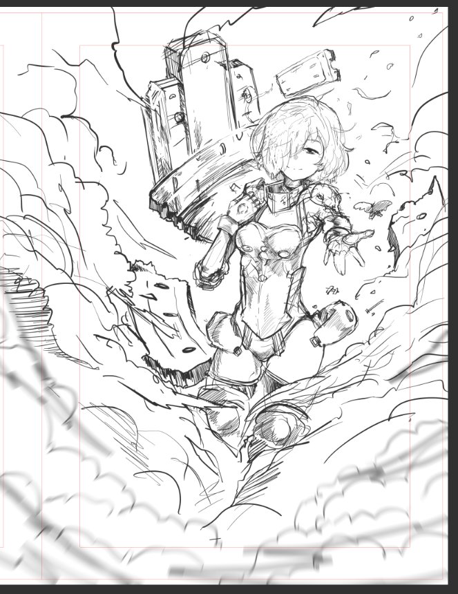 Lostbelt Mashu sketch (WIP) 