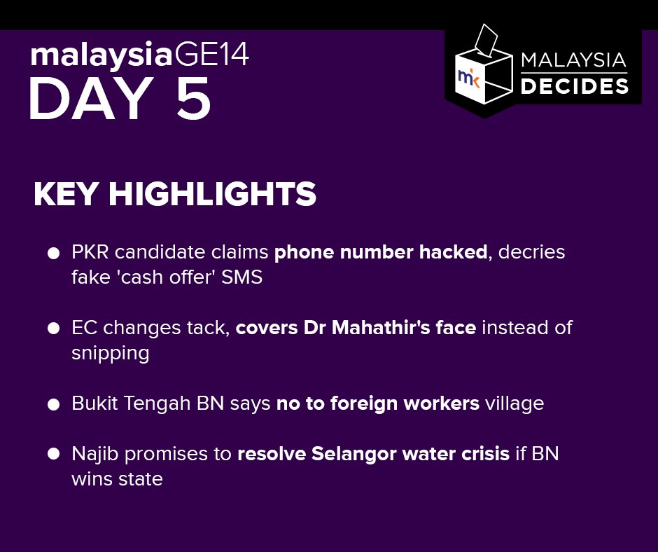 Malaysiakini Com On Twitter Ge14 Live Blog Day 5 As Of 1pm - malaysiakini comverified account