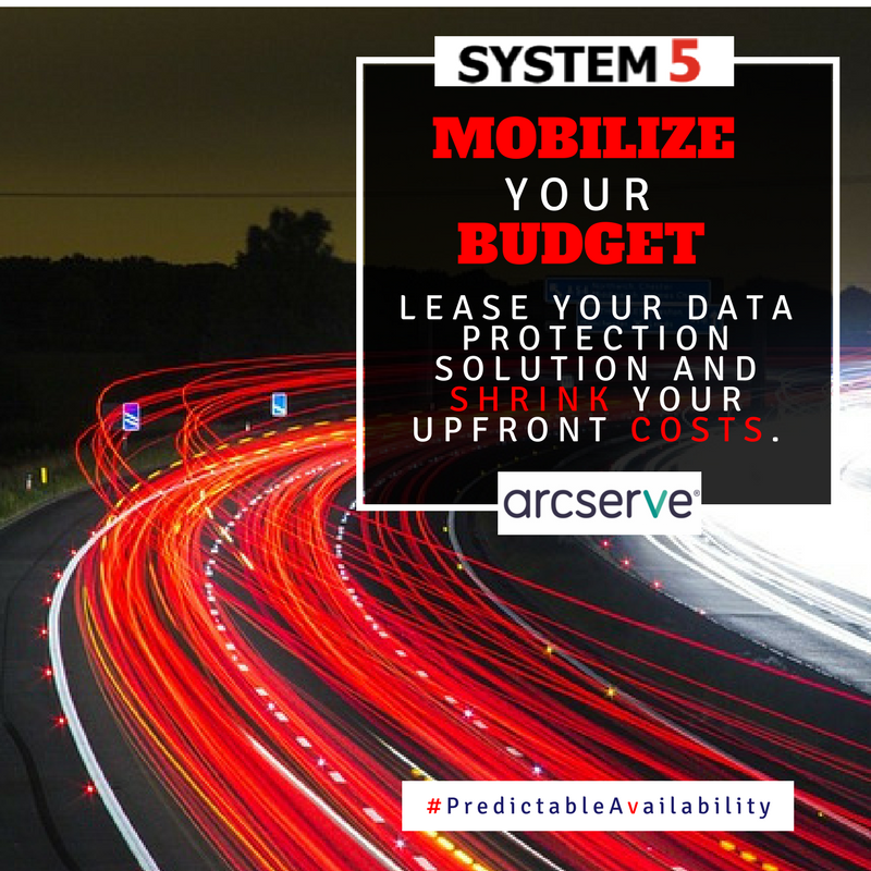 System5_SA's tweet photo. @Arcserve #BusinessAgililty #PredictableAvailability https://t.co/W6ZHkTR4QQ https://t.co/qf237sa7wV