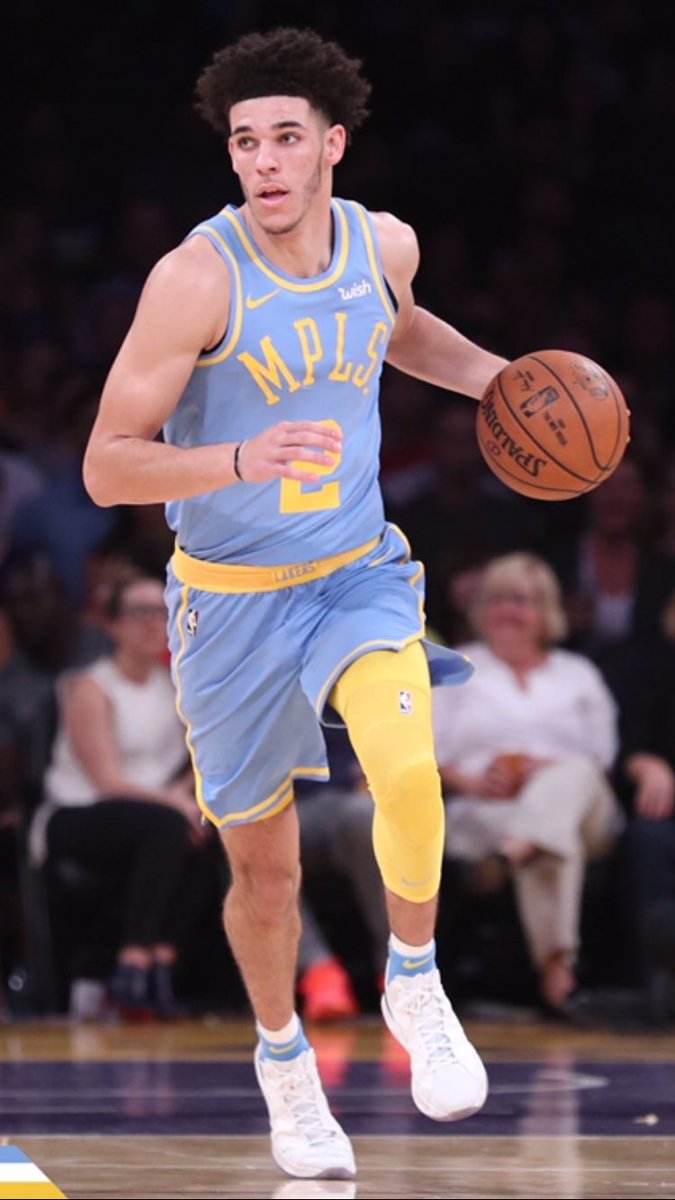 レイカーズ NBA ゲームシャツ ブルー ハーフジップ b-boy ミネアポリス