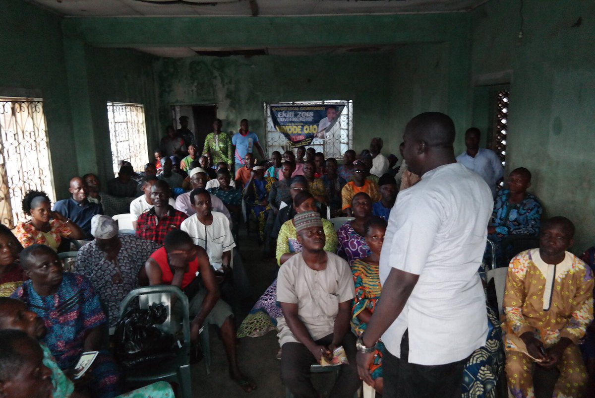 EngrKayodeOjo's tweet photo. #Ekiti2018

Moving closer to the day of victory. God is on the wheel. KAYODE OJO is the movement. We lead, others follow. 

The train at Ido/Osi LGA. ....

#OjoIbukunDe 

#WalkWithKayodeOjo, A NEW EKITI IS POSSIBLE https://t.co/r42RyMTM46