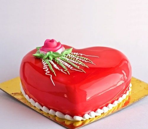 chandigarhbaker's tweet photo. Glossy Heart Shaped Cake. #ChandigarhBakers https://t.co/5G1gbHr65c