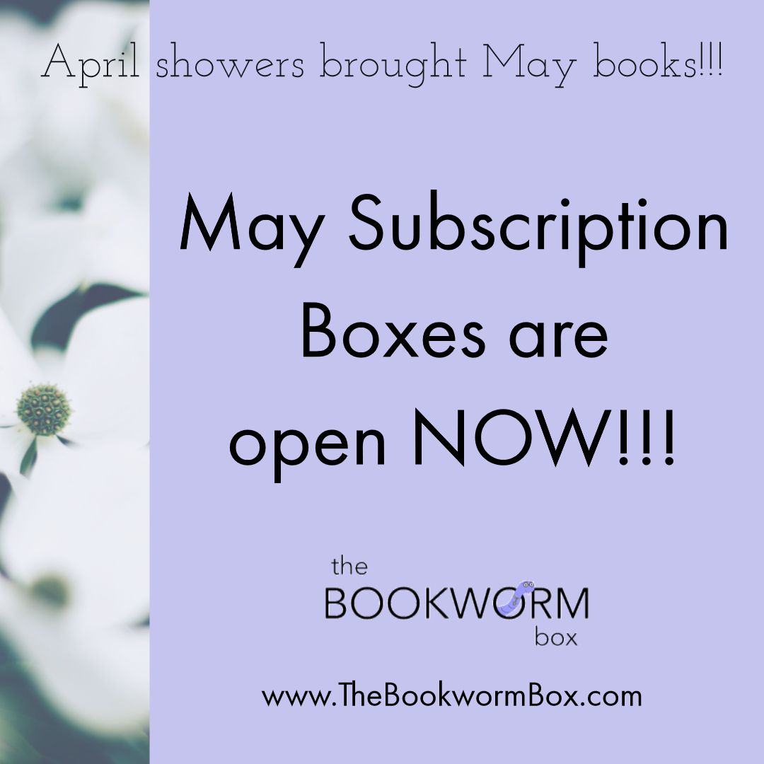 thebookwormbox's tweet photo. Welcome to May, amazing Bookworms!

🌷Have you grabbed your May Bookworm Box? 

🌷 May subscriptions are open and ready for you to order 😍

https://t.co/j0vognLiIO

#thebookwormbox #springintobooks #authorsaremyrocks #autographedbooks https://t.co/fe08NfrUNW