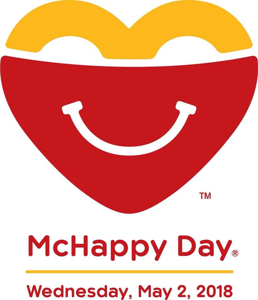 GrandviewKids's tweet photo. Happy McHappy Day! 
Support @GrandviewKids. Happy McHappy Day!
$1 from the purchase of every Big Mac®, Happy Meal® and any sized hot McCafé® beverage sold today at one of 22 participating Durham Region McDonald’s restaurants will be donated to Grandview Kids. https://t.co/L4qRbYIbnl