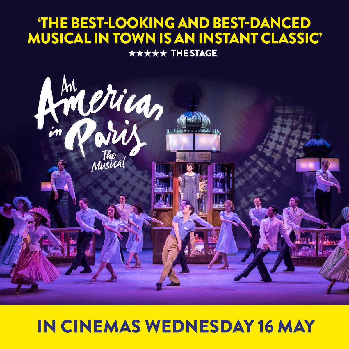 It's almost time to pack your bags for Paris once more! Today we are just TWO WEEKS away from the international cinema screenings of the fabulous #AnAmericaninParis. Who could ask for anything more?
Tickets now available via anamericaninpariscinema.com.