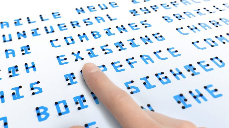 NewNormalNL's tweet photo. Kijk!
Braille Neue, een lettertype voor als je visueel gehandicapt bent. Of niet. https://t.co/lBt4gVp8Sa