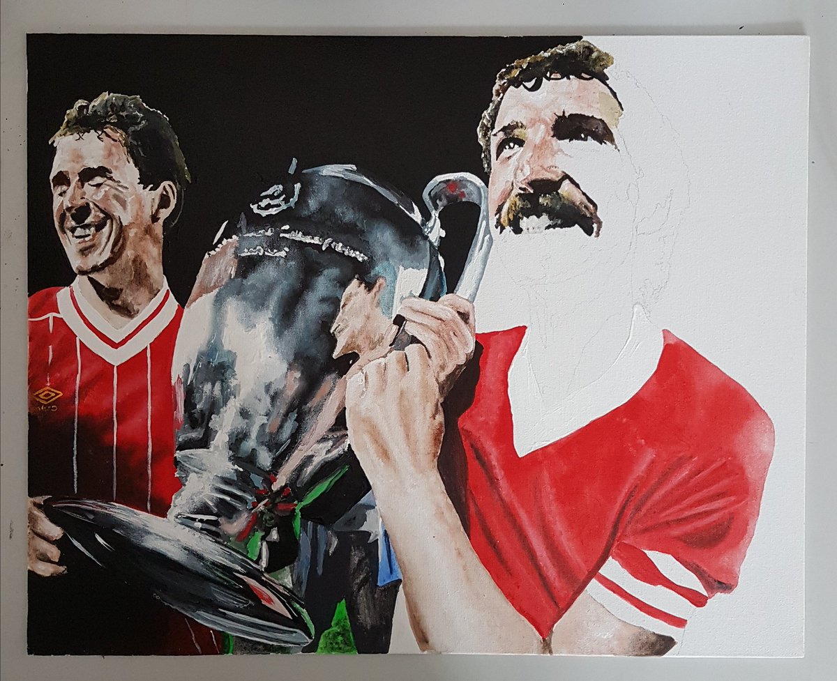 MJenkinsLFCart's tweet photo. Working on Rome 84 acrylic on canvas board 20x16 inches with my mind firmly on Rome 2018 YNWA @LFC @andrew_j6 #LFC #YNWA #lfcfamily #LFCThai #LFCASR #ChampionsLeague @Gavin_Campbell_ #liverpoolRoma #liverpoolvsroma https://t.co/366WBUwowW