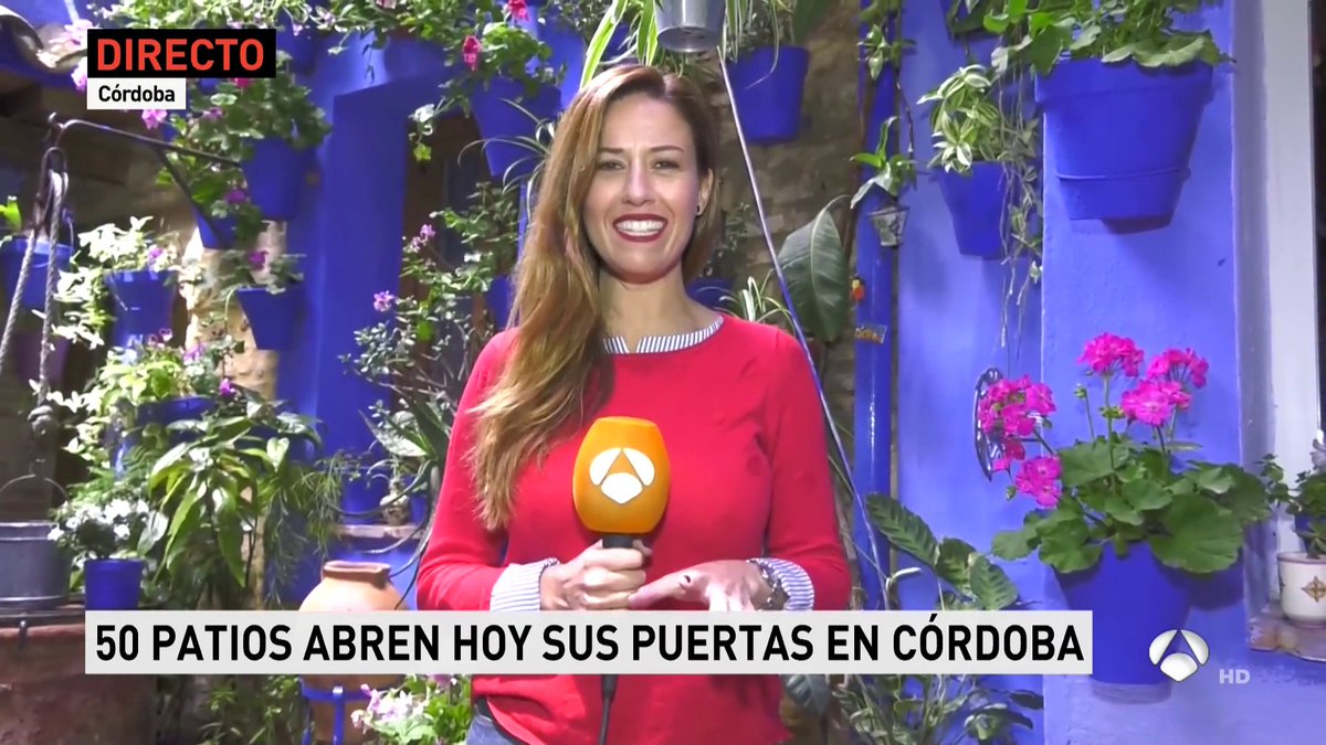 @MarinaRomero
@A3Noticias 01/05/2018
El mes de mayo en #Córdoba comienza con la #FiestaDeLosPatios  #DamaDeLaInformación