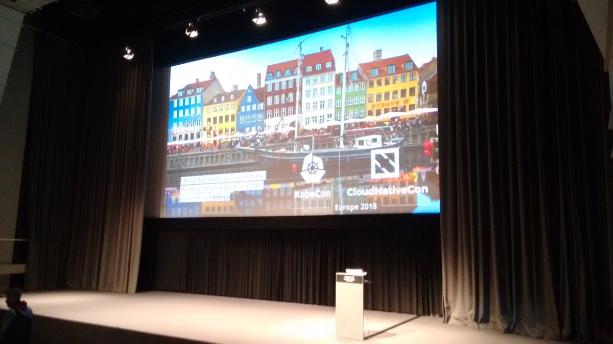 For those interested the slides of my presentation at #KubeCon #CloudNativeCon about <a href="/ApacheBeam/">Apache Beam</a> and its language portability APIs they are available here: docs.google.com/presentation/d…