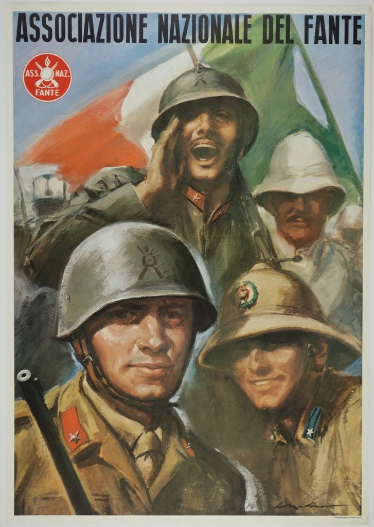 Hal 古き悪しき時代大好き侍 Sur Twitter プロパガンダポスターと言えばソ連とドイツの物が有名だけど イタリアのポスターもその2つに勝るとも劣らない