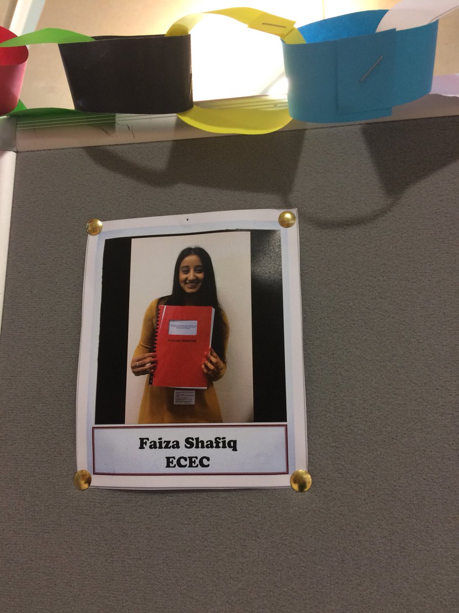 NewmanLibrary's tweet image. We have our first Dissertation Survivor on display! There’s plenty more space though- don’t forget to stop by our office (CH211) on level 2 of the library to get your photo taken!