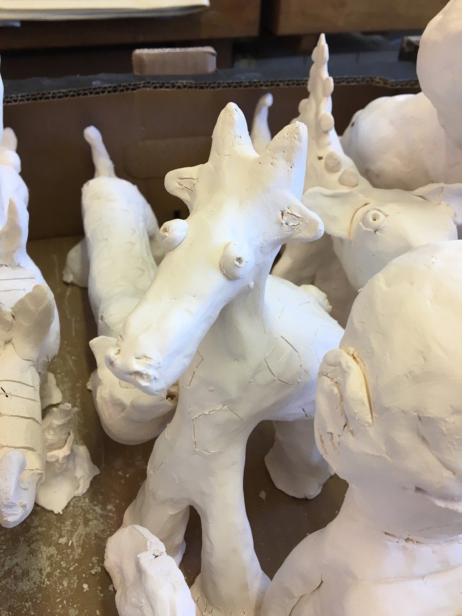 ArtsPoole's tweet photo. Some cheeky snaps of artwork created by trainee GPs during our recent #AlternativeVisions workshop with @ZoofishArts at @PooleMuseum https://t.co/teF8CCFmeb