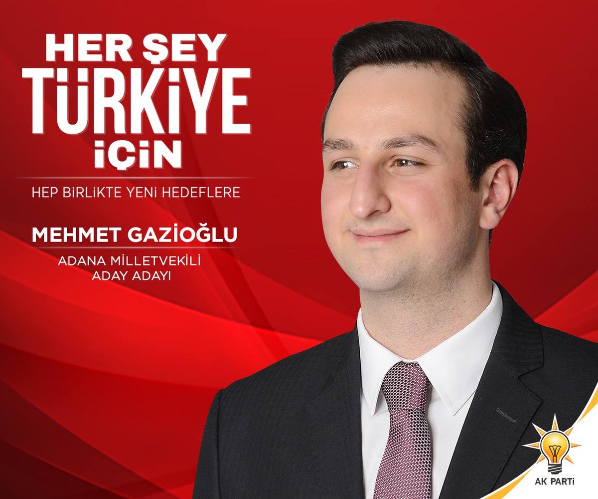 Adana siyasetine renk katmaya geldim. AK PARTİ Adana Milletvekili Aday Adayı olarak çalışmalara başladım. Dualarda buluşalım. #HepBirlikteYeniHedeflere <a href="/Akparti/">AK Parti</a>
mehmetgazioglu.com.tr
