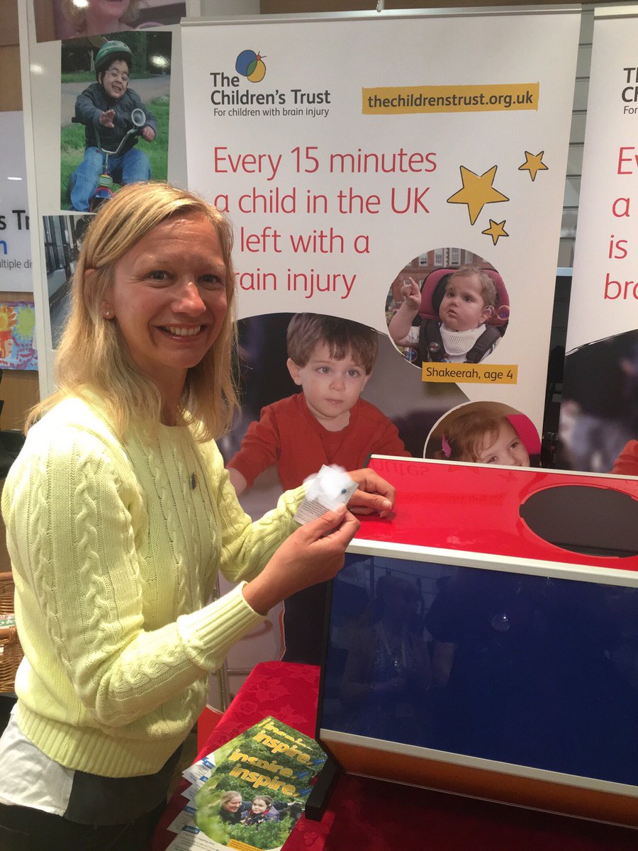Childrens_Trust's tweet photo. Big thanks to our Ambassador @SprintingSophia for pulling the winning tickets this morning #SpringSuperDraw #Dorkingshop top prize £3,000 - congrats to the lucky winners raising money for children with #brianinjury & #neurodisability https://t.co/RGbqtucCOj