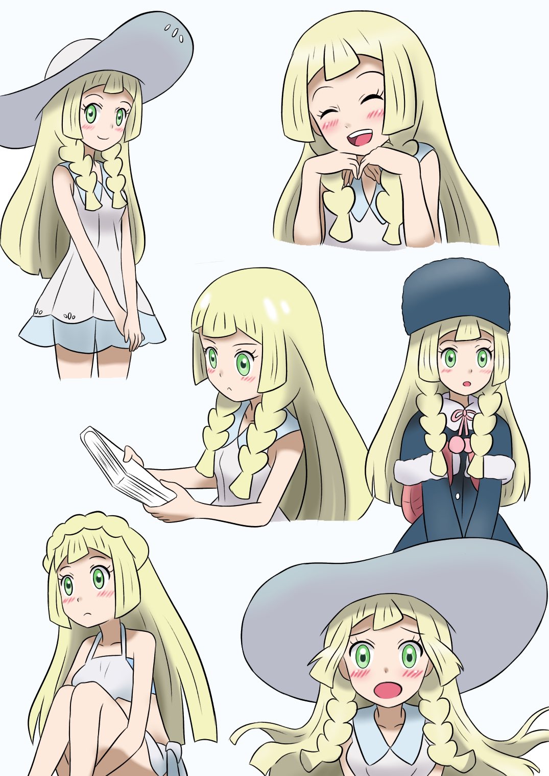 みーん アニポケのリーリエ