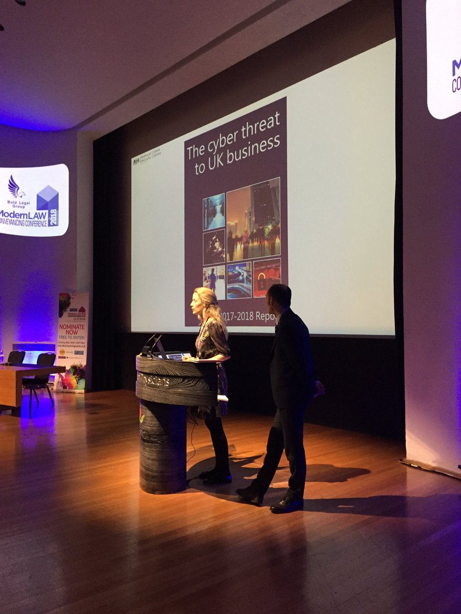 RobcHailstone's tweet photo. Cyber (not cider) at the #mlconveyancing https://t.co/eT0iBaERgW