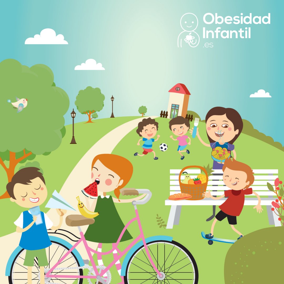 ObesidadInf_ESP's tweet photo. Hoy es un #día estupendo☀️ para hacer actividades recreativas al aire libre en #Familia➡️ Porque la #diversion NO está reñida con un #EstiloDeVida #saludable🍎
Juntos por la #prevención de la #ObesidadInfantil👌
#Nutrición #Educación #Ejercicio #EF1diaria #ObesidadInfantil_0 https://t.co/9JqNwnsobI