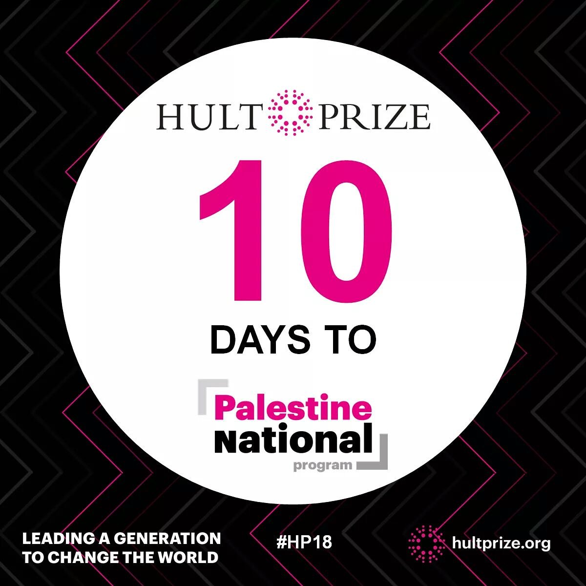HultPalestine's tweet photo. #Countdown_Start ...10 days left for Palestine National Competition 🇵🇸️!! 
Can't wait to know who will win 30,000$ and reserve a spot in the castle 🇬🇧 !

#HP18 #HPPalestine #PowerForGood
#Proud_to_be_the_youngest_coordinators_all_over_the_world https://t.co/jAbHBENQOb