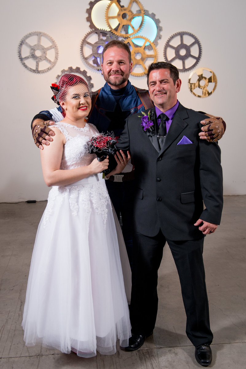 FandomBarLV's tweet photo. 1st Fandom Wedding @ our 1st COSPLAY FESTIVAL in Las Vegas! We're already excited for LAS VEGAS COSPLAY FESTIVAL next year! (4-28-2018) Photo @mbkeene #MFBLV #Fandom #Cosplay #LasVegas #cosfest #lvcosfest #CosplayFestival #LasVegasCosplayFestival #FandomWeddings  #CosplayWeddings https://t.co/CqK8iDC3Rc