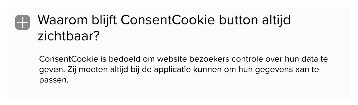 ConsentCookie's tweet photo. ConsentCookie is méér dan een cookie melding. 💡 De applicatie heet ConsentCookie omdat de voorkeuren van een websitebezoeker in de 'ConsentCookie'-cookie worden opgeslagen. #ConsentCookie https://t.co/HmUrHA3lwW