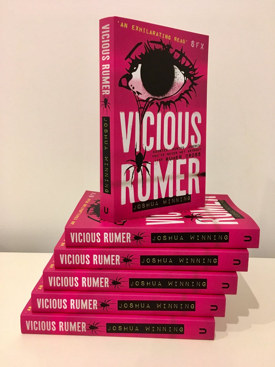 JoshWinning's tweet photo. Thank you so much to everybody who made THIS happen. Rumer was a growly little voice in my head for years โ and now she's OUT IN THE WORLD. I'm so, so grateful and only a little bit emotional. Basically: thank you thank you thank you. #ViciousRumer #RumerHasIt #yalit https://t.co/nY6qLMmtxx