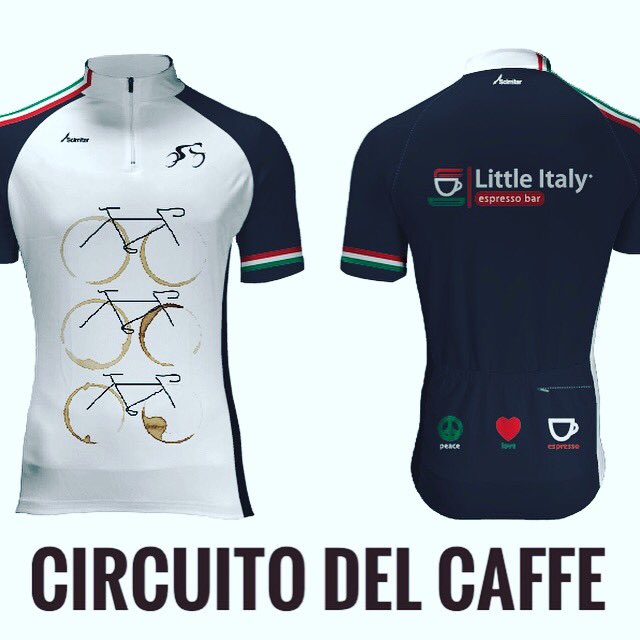 AllezSportives's tweet photo. Circuito Del Cafe some of the classiest Jerseys we’ve supplied 👍 🚴😄 speak to your barrista at one of the “Magnificent Seven” Little Italy Espresso Bar’s #cakemyride #smellthecoffee @LIEBtweet @ResultsBase @Allthechallenge @cyclosport @cyclingweekly @findarace https://t.co/LpKaAiGxRt