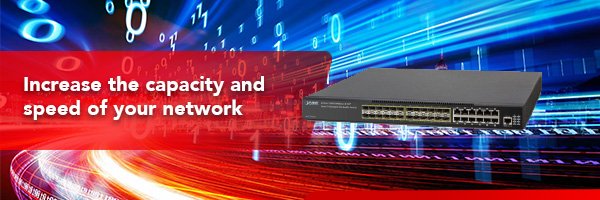 EurobyteTech's tweet photo. Need to stack up to 24 switches? Stackable Managed Switch supports IP Stacking technology that helps to manage and configure up to 24 units via one IP address. #EurobyteTechnology #FastFibreFact #FibreOptic
For more https://t.co/gouyRz7X1f
Contact https://t.co/1S7eZQwMPj https://t.co/W1NdRaHsbl