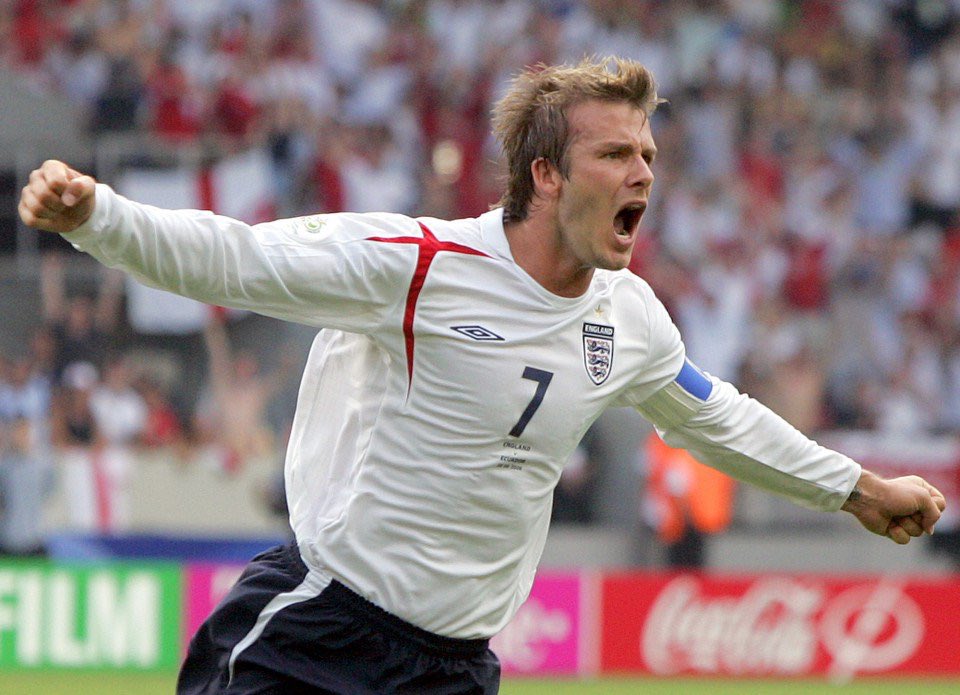 Happy birthday to the England & Manchester United football legend, David Beckham    