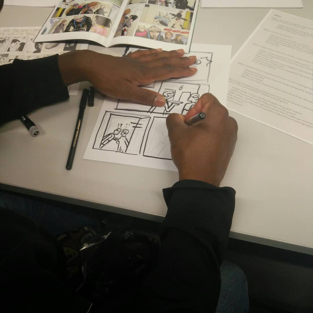 DalstonComics's tweet photo. Thanks to Everyone for coming to the Wally Wood's 22 Panels session. It was grand! https://t.co/HZRMBjZqIt
