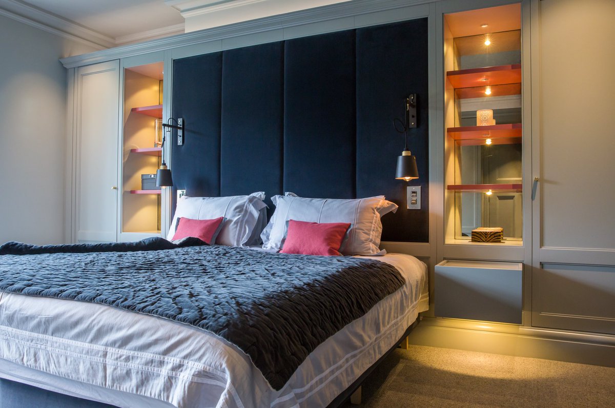 Bespoke bedroom storage by Baines&amp;Fricker for <a href="/AriorDesign/">Catherine Smith</a> #interiors