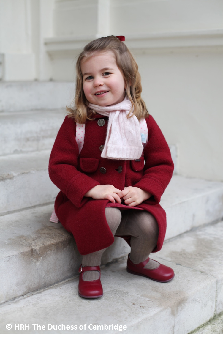 The Prince and Princess of Wales on X: "Wishing a happy third birthday to Princess Charlotte – thank you all for your lovely messages! https://t.co/IpLwFXveHp" / X