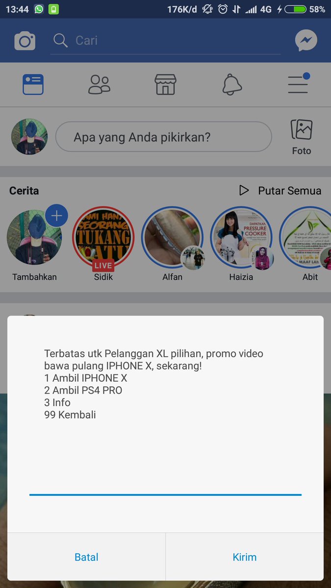 RHSaputra22's tweet photo. @myXL nih apa lagi.....tiap saat muncul terus....
Mengganggu banget.... https://t.co/WBuYlLDyd4