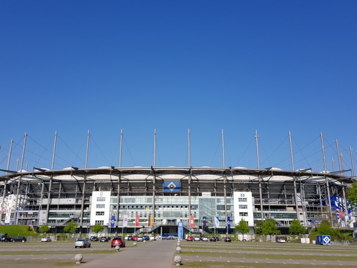 Ach Hamburg! 💙 #Volksparkstadion #nurderHSV