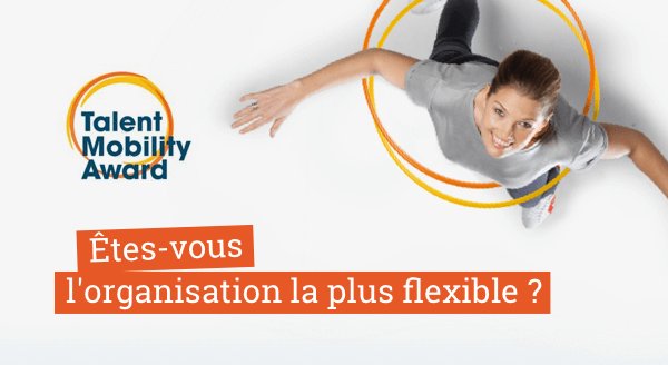 AscentoBE's tweet photo. L'agilité est la clé pour garder les gens motivés plus longtemps au travail. Partagez vos connaissances sur la mobilité interne et participez au Talent Mobility Awards ! 
https://t.co/XD9L7qyxfh #TalentMobilityAward https://t.co/iaHlclsd2d