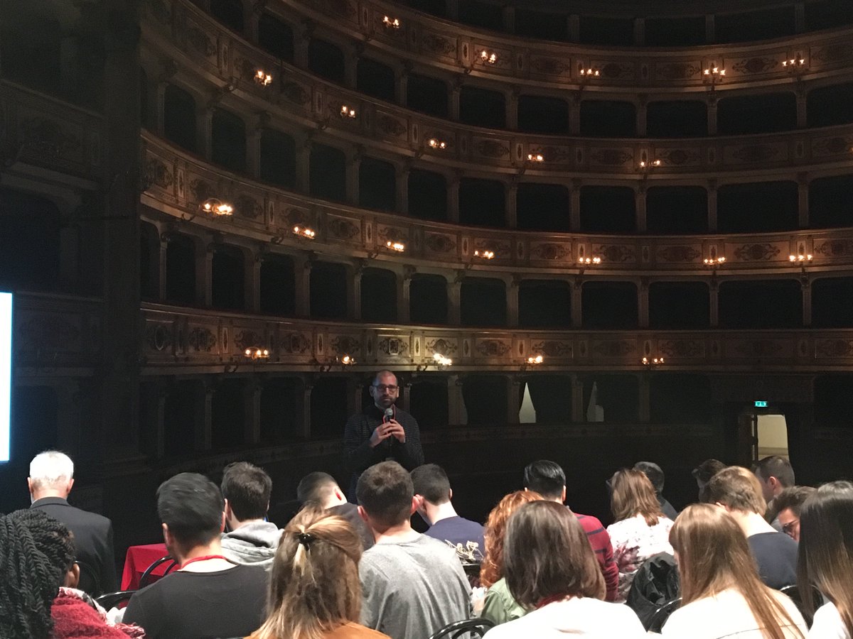 FOODEV_'s tweet photo. International Student Competition on Place Branding and Mediterranean Diet. Lectures just started in Fermo. Massimo’s lecture on place branding of rural areas #iscfermo #isc2018 #destinazionemarche #mediterraneandiet https://t.co/8OAT8FJrJa