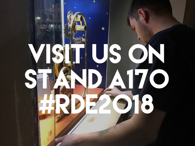 _opulous's tweet photo. Guess where we are?  At the #RDE! Come down to Kensington - look out for the 🤩green of the Opulous team on stand A170 - and talk to us about all your #retailmaintenance and #visualmerchandising needs!

@RtlDesignExpo #Lighting #StoreFitting #RDE2018 #RetailDesign https://t.co/pZ38k7e4nm
