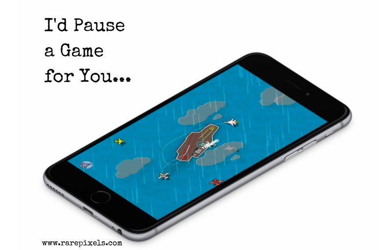 rarepixels's tweet photo. Wanna pause your game? ;)  #AskMeOutIn4Words https://t.co/PWBdPabpJw