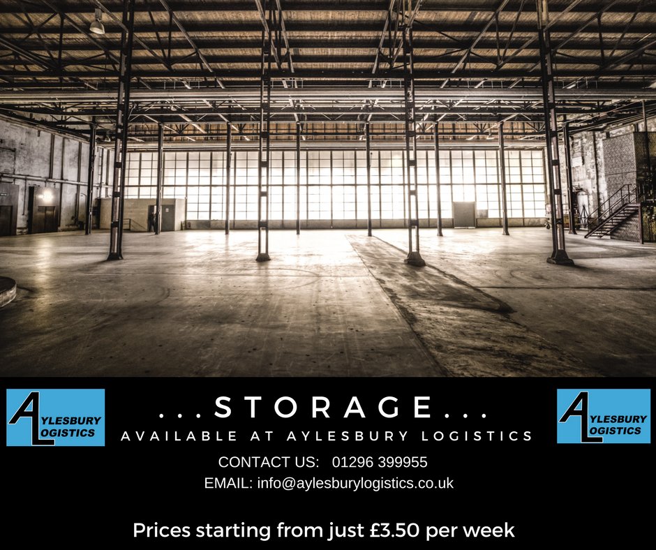 Looking for #Storage, Look no further 

Aylesbury Logistics offer storage at affordable prices on a week by week basis. Contact us today to find out more 01296 39995