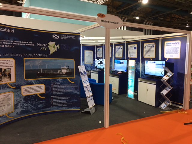 ScotGovMarine's tweet photo. It’s Day 1 of @AllEnergy in Glasgow. Come hear our session on "Into the blue: how @marinescotland supports sustainable development of marine energy" at 11.00am  @GreenerScotland @ScotGovMarine #renewables https://t.co/1TUZ14emXh