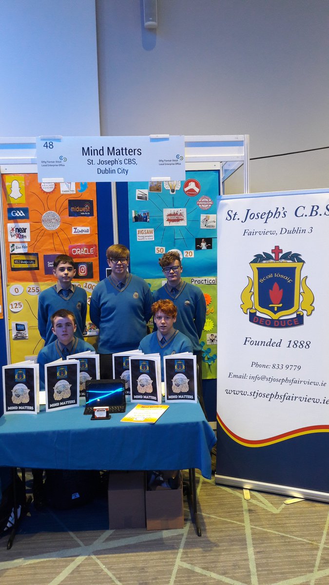joeys_secondary's tweet photo. All set and ready to go! @StudentEntProg @LEODublinCity #MindMatters #AllIreland https://t.co/DaQps3pgpC