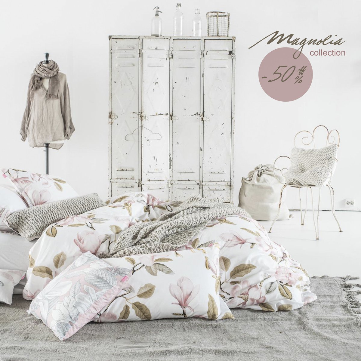 SPECIAL OFFER | ❤️ "MOTHER'S DAY" ❤️

Magnolia collection -50% off 🌺 Till 6th may.
bit.ly/2HMdkmc
#happyfridayhome #bedding #naturalstyle
