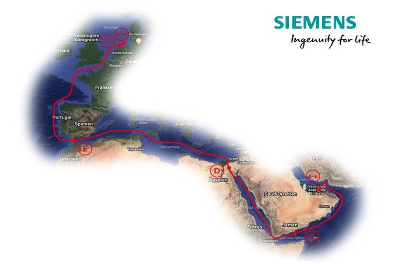 MirkoDuesel's tweet photo. Big project coming soon: the delivery of our #BorWin3 platform to @TenneT_DE – exciting trip from #Dubai to the #Northsea. Stay tuned for more news.  #ConnectingGrids #offshore

@Siemens_Energy @ms_vanbebber @andreasbarth15 @sabrina_martin @ChrisWilson000 @mirko_ross https://t.co/Pfara3fMTz