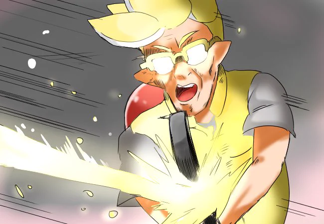 「当たれボクのハイパープレッサァァァァァァァ!!!!」 