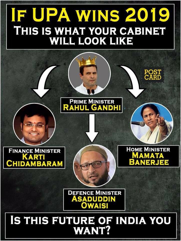 TheVikeshTomar's tweet photo. If #UPA Wins
#KathuaKaSach #HarSceneKaMazaaLo #ModiTransformsKarnataka #ModiInKarnataka #Modi42019 #FarmersWithModi #CongressHatesHindus #CongressMuktKarnataka #CongressMuktBharat #Bharat https://t.co/RWUC9kkKCr