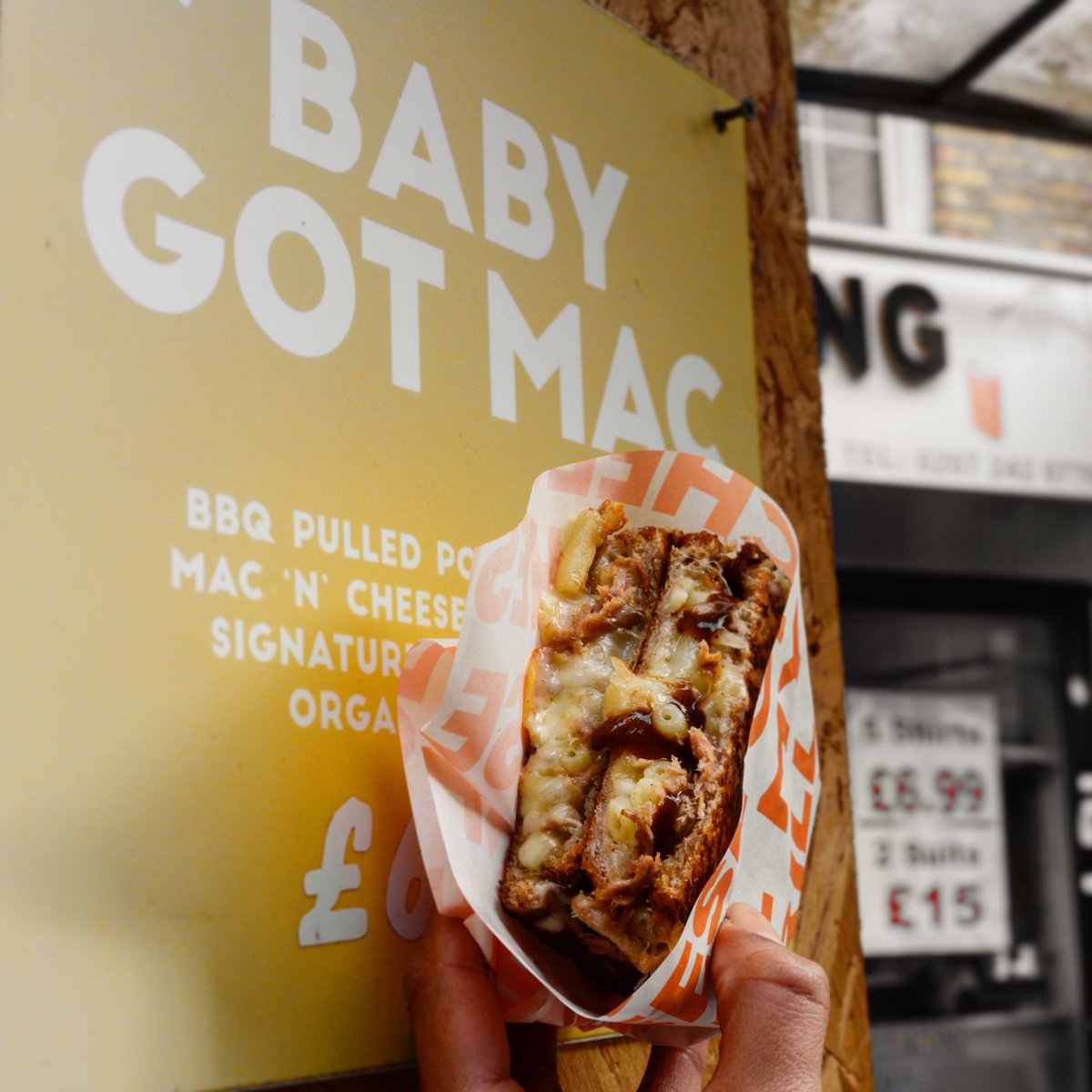 BABY GOT MAC - the OG - on from now till we give up getting rained on. So come early #leatherlane