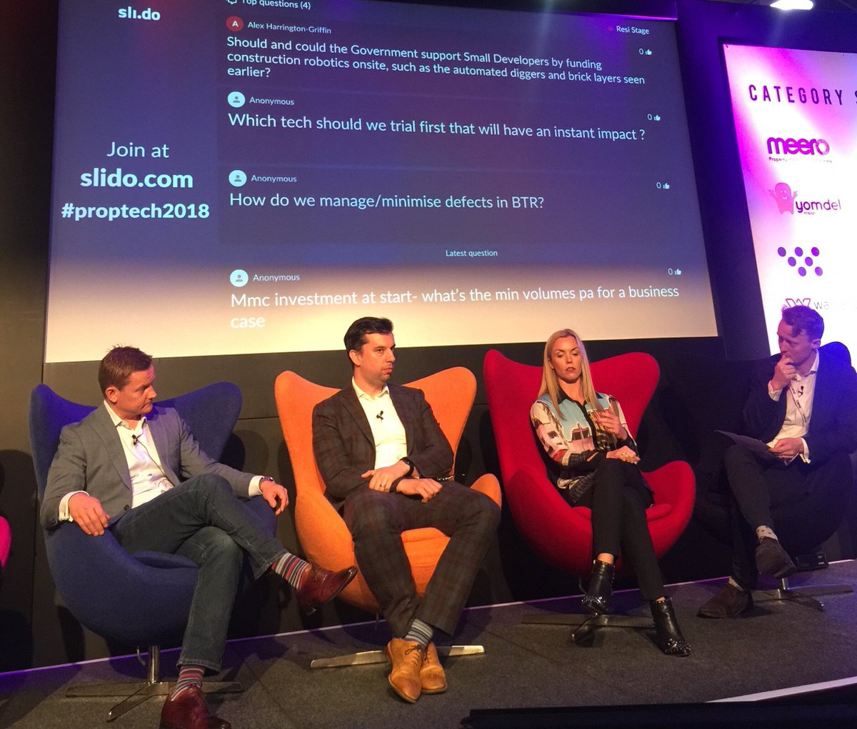_hubliving_'s tweet image. HUB MD @SteveSanham @_futureproperty today - Great panel covering creativity and innovation in housing development #PropTech18 #futureproptech