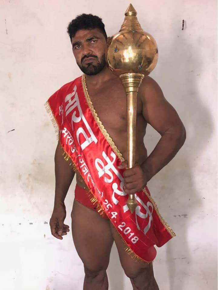 Jat_History's tweet photo. #Bharatpur
Congratulations To #Harikesh Pahalwan For Winning ""Bharat Kesari"" Title For The Third Time In A Row💪💪
#Jai Jat https://t.co/BebK24DrIl