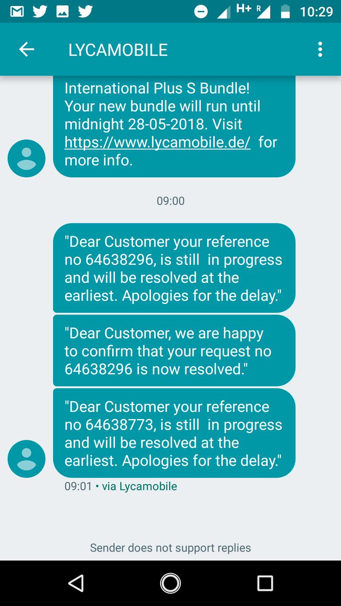 Lycamobile Hi Ludwig Just Messaged You To Help You With This