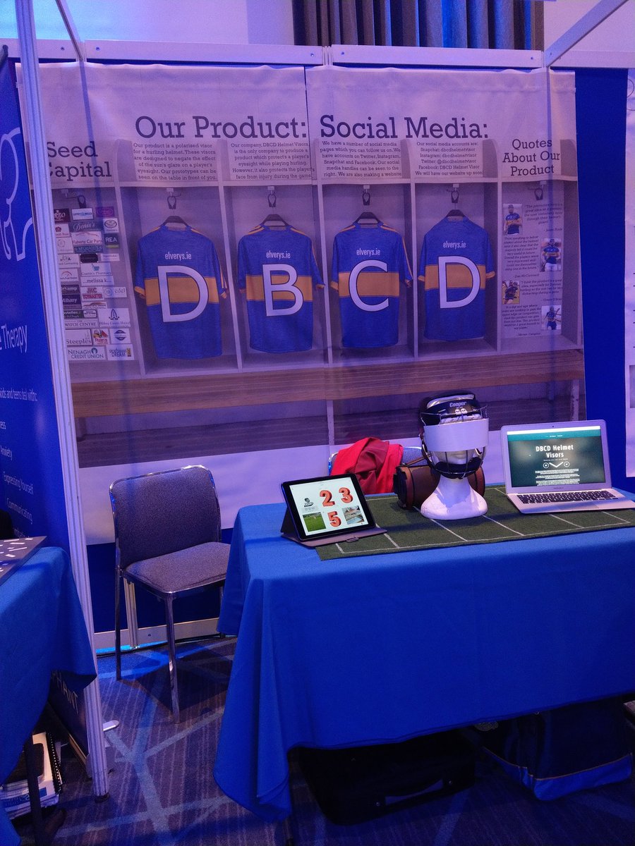 CBSNenagh's tweet photo. @dbcdhelmetvisor set and waiting for judges @StudentEntProg all Ireland @CrokePark 😁😨🙏 https://t.co/ggi3rVypRT